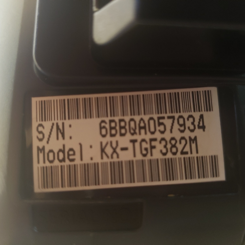 Panasonic Base Telephone - Picture 3 of 4